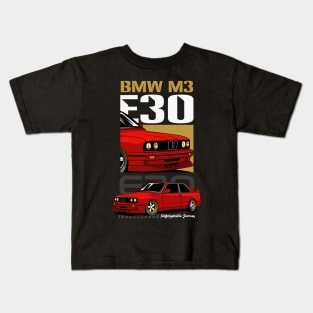 Iconic M3 E30 Car Kids T-Shirt